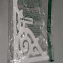 Ekena Millwork BKTP01X06X11AT Athens Architectural Grade PVC Brackets, 5/8"W X 6 1/2"D X 11"H
