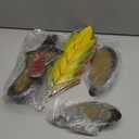 MorTime Turkey Pumpkin Making Kit, Colorful Metal Thanksgiving DIY Pumpkin, Turkey Pumpkin Decoration, Poke into Pumpkin, Set of 8