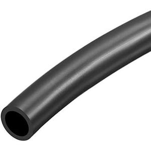 uxcell Lubricating Oil Hose 8mm ID x 12mm(1/2") OD 3.3ft Rubber Water Hose Tubing Black Pack of 2