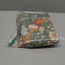 Deerly Green Floral Runner Rug 2x6 for Hallway Vintage Boho Washable Bathroom Kitchen Bedroom Runner Rugs Non-Slip Soft Low Pile Thin Indoor Carpet for Laundry Room Farmhouse Flower, Green/Multi