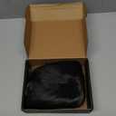 Black Bob Wig With Bangs 12 Inch Short Bob wig for Women Short Bob Wigs Synthetic Fiber Bob Wigs and Halloween Cosplay Wig for Daily Life Colorful Wigs With One Cap (Nature Black) 