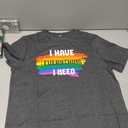 Pride Rainbow Flag Shirt for Couples LGBTQ Pride T Shirt Funny Cute Gay Lesbian Letter Print Short Sleeve Tops, Medium 
