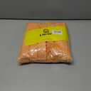 Uhomy Set of 2 Faux Fur Halloween Throw Pillow Cover Luxury Super Soft Fuzzy Striped Furry Pillowcase for Sofa Couch Bedroom Comfy Thick Fluffy Plush Cushion Cover 20x20 Inch Orange 50 cm