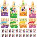 Yexiya 24 Pack End of the Year Student Gifts Watercolor Paint with 24 Colorful Cards Kindergarten School Graduation Gifts Present Bulk for School Birthday Gift Exchange Graduation Party Favors