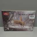 Puzzled 3D Puzzle Honeybee Wood Craft Construction Model Kit, Unique & Educational DIY Wooden Insect Toy Assemble Bee Model Unfinished Crafting Hobby Puzzle to Build & Paint for Decoration