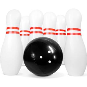 Novelty Place Giant Inflatable Bowling Set for Kids & Adults, One 14 Inches Ball with Six 22 Inches Pins