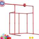 GoSports Backyard Water Toy Game for Kids & Adults - Splash Tower Burst Water Balloon Dunk Tank, Large