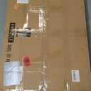 Modern Glass Coffee Table for Living Room, Small mid Century Coffee Table, Stylish Coffee Tables Suitable for Bedroom Living Room Reception Office TablesWalnut/TransparentSmall (Small 32.2 * 22.4 * 16in)