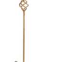 Bird Bath for Outside,Metal Birds Bath Bowl for Outdoors,27.6" H Bird Feeder & Water Feeders with 5 Prongs Base Stake,Vintage Free Standing Garden Patio Lawn Yard Decor