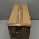 BoostArea Industrial Gold Floor Lamp, 67 Inch LED Standing Lamp with Iron Mesh Lampshade, 6W Brass Stand Up Lamp for Living Room, Bedroom, Office, Den