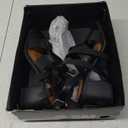 SM New York Women's Platform Sandals – Size 7 – Black