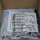 ADBIU Over The Sink Dish Drying Rack (Expandable Height and Length) Snap-On Design 2 Tier Large Dish Rack 31-39.4L x 12W x 34-38H inches