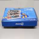 Saichotoy Storage for Hot Wheels: Toy Car Parking Garage Diorama with Lights - Freestanding Display Case for 1/64 Scale Diecast Cars with 4 Levels 24 Spots Maximum 40 Cars