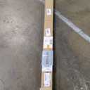 DEZ FURNISHINGS Cordless 1" Mini Blind with Flexible Slats, 71" W x 64" H, Pearl White