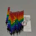 Sayglossy 15 Set Valentine's Day Gift Bulk Heart Stacking Crayons Colorful Stackable Buildable Crayons with Valentines Card Sticker Valentine Party Exchange Gift for Party Supplies