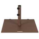 Total Tactic NP10531 50 lbs Square Patio Umbrella Base with 24 in. Weighted