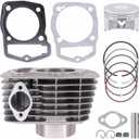 ApplianPar Cylinder and Piston 65.5mm Rings Gaskets Set for Honda SL230 ATC200X XL200 XR200 ATC200 250cc