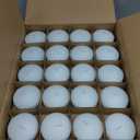 80 Pack White Floating Candles 3 inch Unscented Floating Candles for Centerpieces-10 Hours Long Burn Time-3 Floating Emergency Candle Bulk for Wedding Cylinder Vases