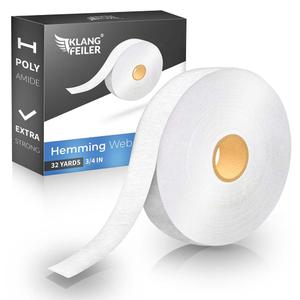 Klangfeiler Hemming Tape - 3/4 INCH x 32 Yards - Extra Strong - Iron-On Hem Tape Adhesive