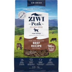 ZIWI Peak Air-Dried Dog Food Beef - All Natural, High Protein, Grain Free, Limited Ingredient w/ Superfoods (140.8oz) (EXP 04/17/26)