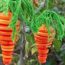 Carrot Decorations for Easter,Button Carrots Ornament,Carrot Decor for DIY Hanging Ornament for Easter Tree