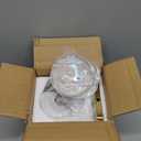 Modern Brass Pendant Lights Kitchen Island Light, Adjustable Hanging Light Fixture with Milk Glass Shade, Farmhouse Pendant Light for Dining Room Bar Over Sink/Table/Counter, 1 Pack