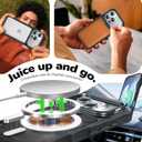 [Camera Ring Stand+Wave Magnetic Back] for iPhone 16 Pro Max Case, [Fit for Magsafe][Non-Slip Edge] Matte Translucent Protective Phone Case Cover Men Women for iPhone 16 Promax 6.9", Black