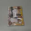 2 x Merry Christmas Picture Frame, Winter Holiday Decorations Holiday Gifts,Gingerbread Men Theme Photo Frame Signs, Wooden Tabletop Photo Frame With Stand, Christmas Frame Gifts for Family Friends-C06