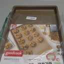 GoodCook BestBake Nonstick Textured Carbon Steel Cookie Sheet, 11" x 17", Large Baking Sheet, Even Heating, Scratch-Resistant, Non-Toxic, Durable, Ideal for Baking and Sheet Pan Dinners