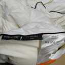 Down Fibers Comforter King Size Thick Winter-Ultra Soft Comforter High Fill Power Comforters, Hotel Collection Fully Duvet Insert with Corner Tabs, Expert-Crafted Even Loft (White, 106x90)