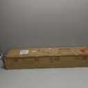 Masupu 70.9" Console Table with Power Outlet, Modern Narrow Long Sofa Table Behind Couch, Skinny Entry Table, Industrial Sofa Table with Metal Frame for Hallway, Living Room, White and Black