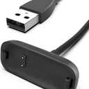 Sinoacc 3.3Ft Charger for Fitbit Inspire 2 Ace 3 Fast Charging Replacement Fitbit Charger for Inspire 2 Ace 3 USB Charging Cable Dock Stand