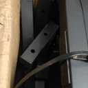 Firewood Rack for Outdoor, Firewood Holder with 3 Hanging Hooks, Heavy Duty Wood Rack for Indoor Outdoor Patio, Black