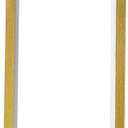 3 Colors Modern Led Single Chandelier, 18W Vintage Hanging Light, Adjustable Ceiling Light for Kitchen Island Living Room (Gold)