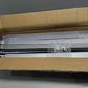 20 Pack 1-3/8" U Bracket Chain Link Fence Extension 25.2" (Silver)