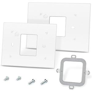 Thermostat Wall Plate Replacement for Honeywell - THP2400A1027W Wall Thermostat White Covers Assembly, Suitable for RTH9585WF RTH8560D TH9320wf5003 WiFi Smart Thermostat Back Plate