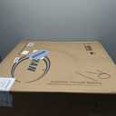 Wicker Chair Cushions, Waterproof Outdoor Loveseat Cushions for Patio Furniture, Tufted Wicker Furniture Cushions, 1 Loveseat and 2 U-Shaped Cushions, Brown