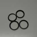 X AUTOHAUX 4pcs Plastic 57.1mm to 65.1mm Car Hub Centric Rings Wheel Bore Center Spacer