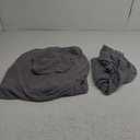 ele ELEOPTION 2 Sets Car Front Seat Covers with Storage Pocket Breathable Universal Automotive Seat Cushion Carseat Covers Protector for Truck, Van and SUV Grey