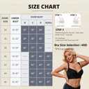 Super Push Up Bra Smoothing Back Fat Bra with Support Comfortable Seamless T Shirt Bra (34B-46DD) (Black)