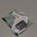 Locker Lock for Gym, School, Home & Work | 4-Digit Combination Padlock | 1-Pack, Black/Silver