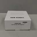 Bento Lunch Box for Kids with 12oz Soup Thermo,4 Compartments Lunch Box Containers Kids, Includes Foldable Spoon &Sauce Jar, BPA Free&Leak Proof,Insulated Food Jar for Travel,School (Black)