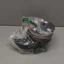 Creality 3D Printer Filament 1.75mm 4KG, PLA Filament Bulk +/- 0.02mm, 4 Pack 1kg Spool(2.2lbs) 3D Printing Filament Fits for Most FDM 3D Printers, Black White Blue Red