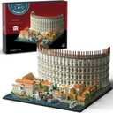 Givenni Architecture The Roman Colosseum Building Sets; Collectible Model for Adults; Home Décor Model Building Kit, Creative DIY Activity, Famous Landmarks Collection (3989Pieces)