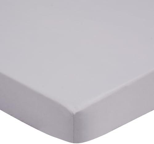 UOMNY Crib Sheet Grey Fitted Crib Sheets Baby Sheet for Standard Crib and Toddler Mattresses Nursery Bedding Sheet Crib Mattress Sheets for Boys and Girls 1 Pack Space Toddler Sheet (52x28 Inch)
