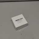 Single Walnut Wood Challenge Coin Presentation Display Box Storage Case Square 8cm and Plastic Coin Capsules with Adjustable Gasket