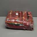 LIVEBOX Christmas 5x7 Area Rug for Living Room Red Clearance, Washable Rugs for Bedroom Nursery Room, Soft Low Pile Non Slip, Christmas Tree Santa Claus Print Holiday Carpet Home Decor (Red 5'x7')