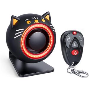 Car Alarm System, 120dB with Motion Sensor Alarm & Red Light, Wireless Remote Anti Theft Car Device, USB Rechargeable Vehicle Security Alert Security Lights for Car, RV, SUV, Truck (Upgrade 5.0)