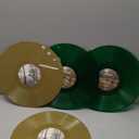 Folklore Beige LP Vinyl & Evermore Green Transparent LP Vinyl - Bundle