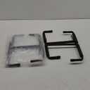 4 Pack Overhead Garage Storage Hooks, 16.5" Heavy Duty Ceiling Mount Hangers, Double T-Bar Metal Ladder Ceiling Racks, Hanging for Bike, Pipe Lumber, Fishing Rod, Sports Equipment